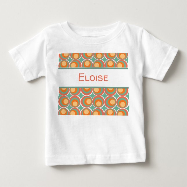 Camiseta Para Bebê Fechos Retroativos (Frente)