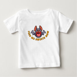 Camiseta Para Bebê Feed Me Sweets Now