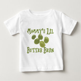 Camiseta Para Bebê Feijão de manteiga do Lil da mamã