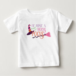 Camiseta Para Bebê Feiticeira Rosa Fresca Fresca Enfrentando Chapéu d