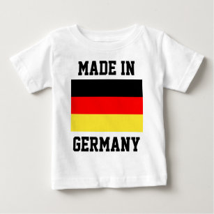 Camiseta Para Bebê Feito na Alemanha