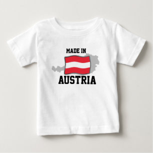Camiseta Para Bebê Feito na Áustria