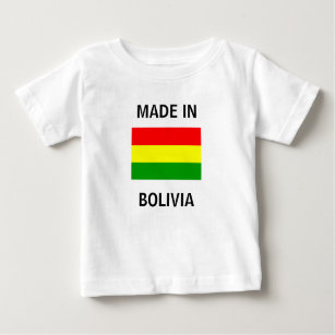 Camiseta Para Bebê Feito na Bolívia