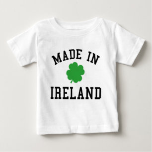 Camiseta Para Bebê Feito Na Irlanda