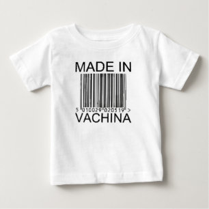 Camiseta Para Bebê feito na vachina