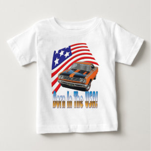 Camiseta Para Bebê Feito no cuco terrestre australiano dos EUA