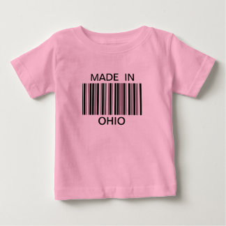 Camiseta Para Bebê Feito no t-shirt de Ohio