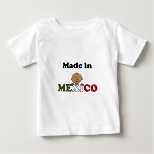 Camiseta Para Bebê feito no t-shirt étnico de México