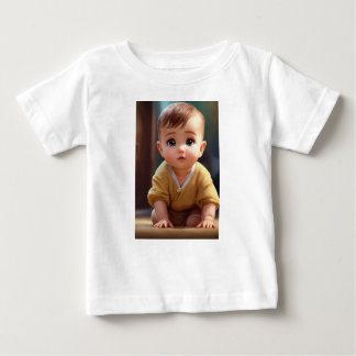 Camiseta Para Bebê "Felicidade Adorável: Perfeição de Design bebê"