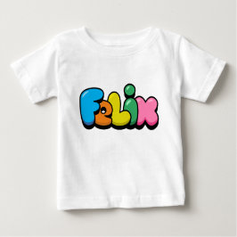 Camiseta Para Bebê Felix