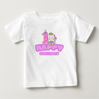 Camiseta Para Bebê Feliz aniversário da rua