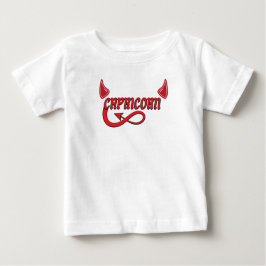 Camiseta Para Bebê Feliz ano novo Mikitiez capricorn saturn astrologi
