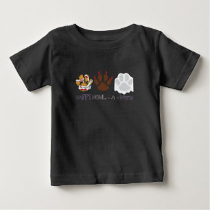 Camiseta Para Bebê Feliz Dia das Bruxas