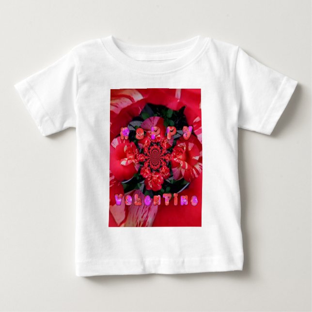 Camiseta Para Bebê Feliz Dia dos Namorados.png (Frente)