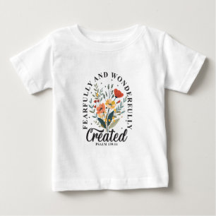 Camiseta Para Bebê Feliz e Maravilhosamente Feito