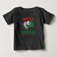 Feliz Fishmas Peixe Pai Pescador Natal