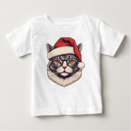 Camiseta Para Bebê Feliz Natal