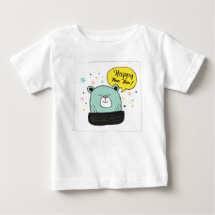 Camiseta Para Bebê Feliz Natal