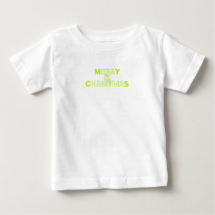 Camiseta Para Bebê Feliz Natal