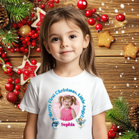 Feliz Primeiro Natal Pequeno Anjo Presente de Fot