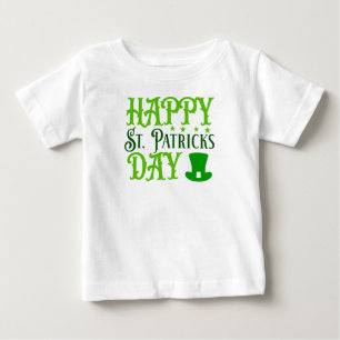 Camiseta Para Bebê Feliz Rua. Dia de Patrick-88489