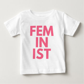 Camiseta Para Bebê Feminista