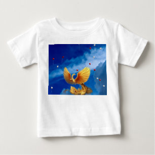 Camiseta Para Bebê Fênix.