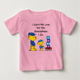 Camiseta Para Bebê Ferald e Ferald Baby