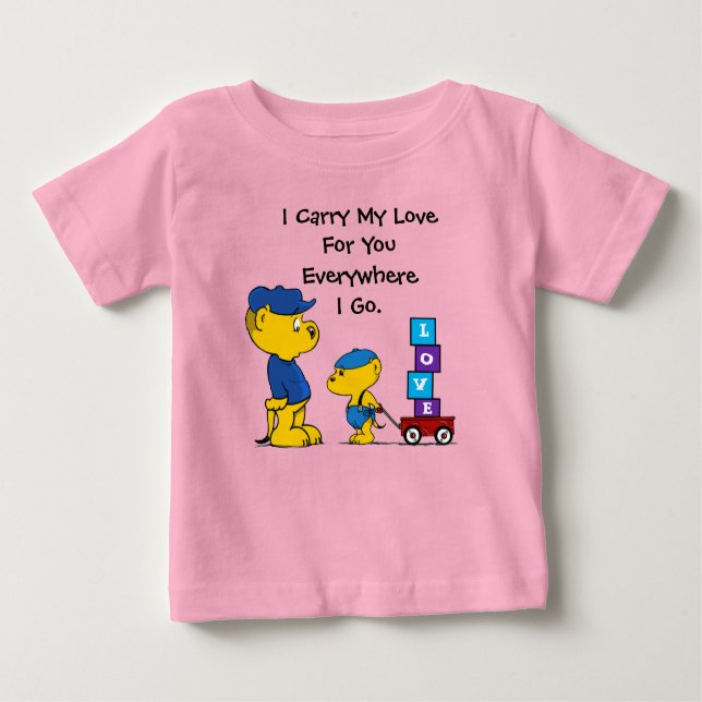 Camiseta Para Bebê Ferald e Ferald Baby (Frente)