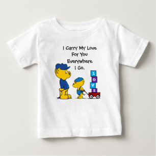 Camiseta Para Bebê Ferald e Ferald Baby
