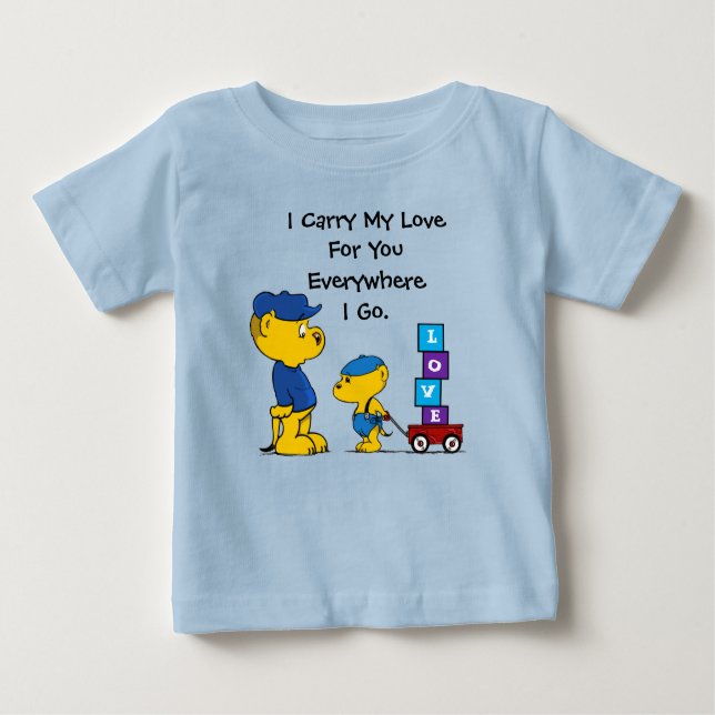 Camiseta Para Bebê Ferald e Ferald Baby (Frente)