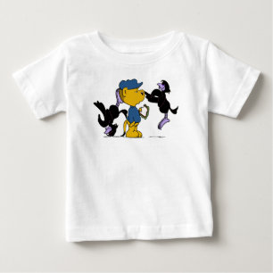 Camiseta Para Bebê Ferald e o Pesky Crows
