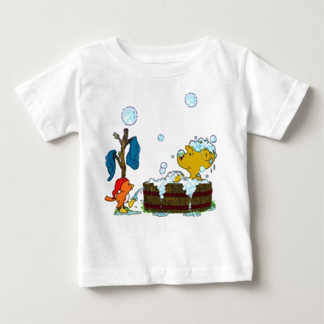 Camiseta Para Bebê Ferald's Bubble Bath (Frente)
