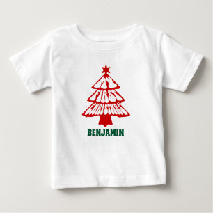 Camiseta Para Bebê Feriado do Nome Personalizado da Minha Primeira Ár