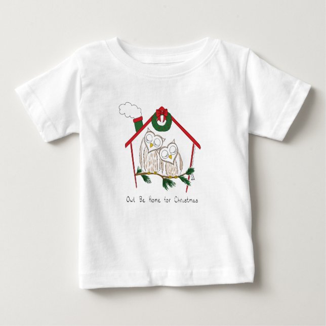 Camiseta Para Bebê Feriado Furioso Furioso do Natal (Frente)