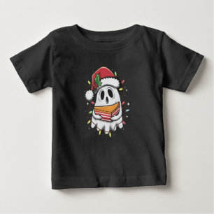 Camiseta Para Bebê Feriado Natal do Festa dos Papais noeis Fantasmas 