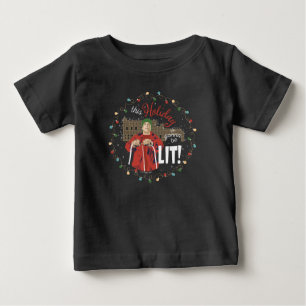Camiseta Para Bebê Férias de Natal Este Feriado Estará Fora