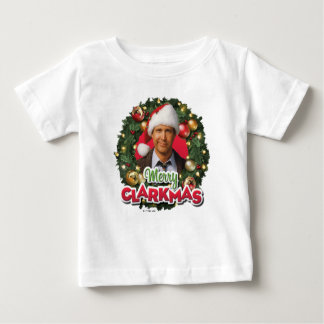 Camiseta Para Bebê Férias de Natal | Feliz Clarkmas
