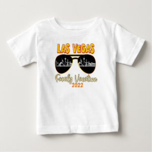 Camiseta Para Bebê Férias Familiares de Las Vegas Nevada Matando 202