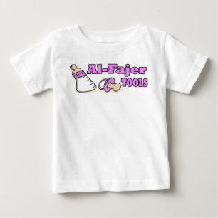 Camiseta Para Bebê ferramentas do bebê