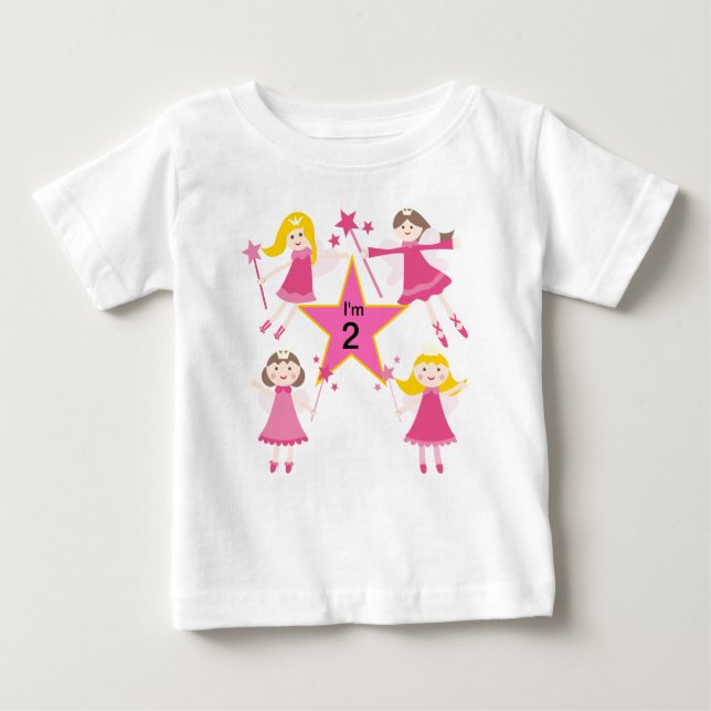 Camiseta Para Bebê Festa Com A Princesa T-shirt (Frente)