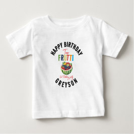 Camiseta Para Bebê Festa de 2º aniversário do nosso pequeno querido