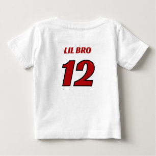 Camiseta Para Bebê Festa de Aniversário da Equipe do Carro de Corrida