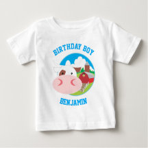 Festa de Aniversário Infantil Fazenda de Vaca Fofa