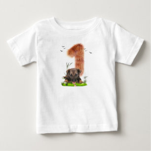 Camiseta Para Bebê Festa de Aniversário Personalizada Bebês Meninas e
