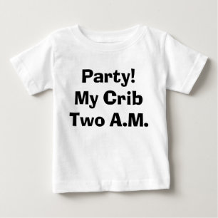 Camiseta Para Bebê Festa de Bebê