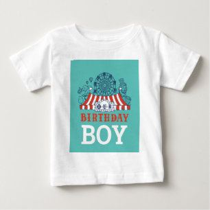 Camiseta Para Bebê Festa de Casa Infantil do Circo Carnaval