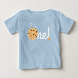 Camiseta Para Bebê Festa de primeiro aniversario de Chocolate Chip Co