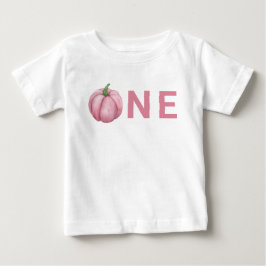 Camiseta Para Bebê Festa de um ano da Little Pumpkin