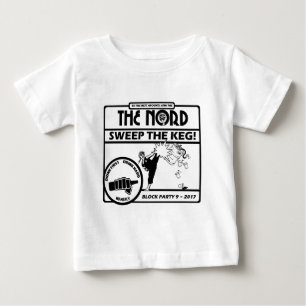 Camiseta Para Bebê Festa do quarteirão 9 - Roupa leve ou branca